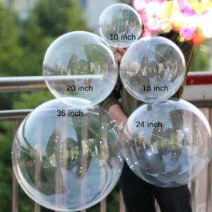 GLOBOS PLASTICO BURBUJA