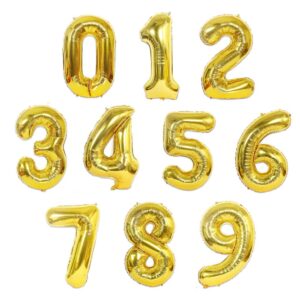 GLOBOS FOIL NUMEROS